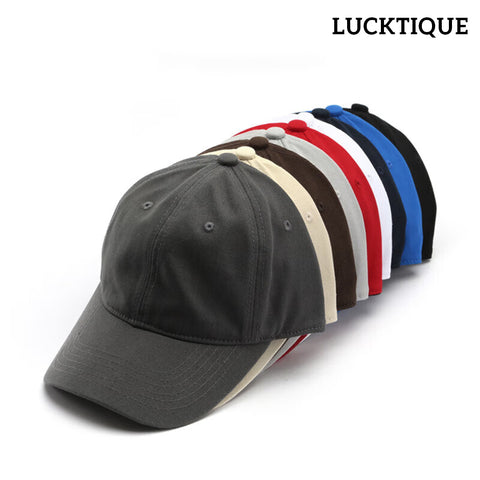 Classic Low Profile Adjustable Size Baseball Cap