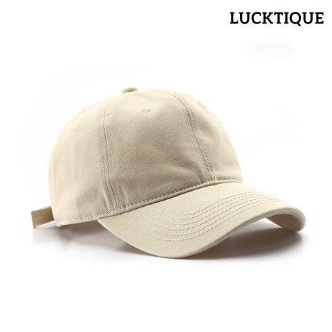 Classic Low Profile Adjustable Size Baseball Cap